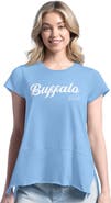 Margaritaville Women's Margaritaville  Blue Buffalo Bills Gametime Is Paradise T-Shirt
