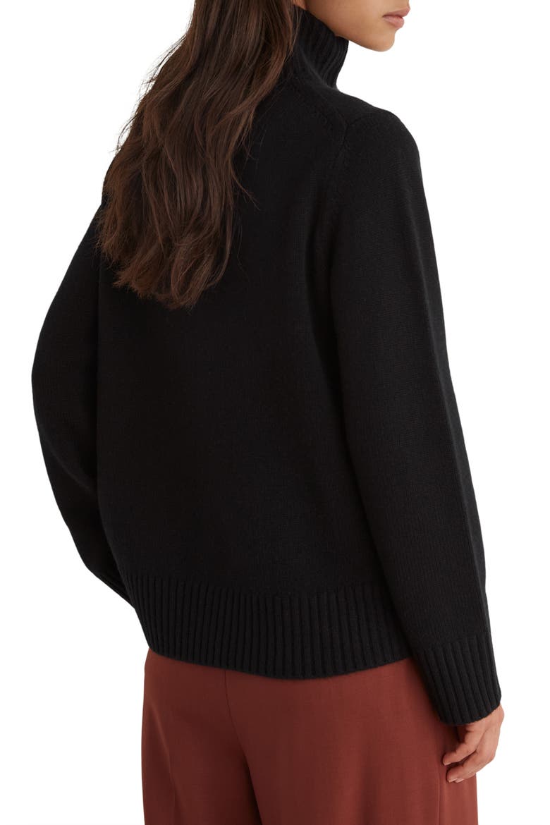 Charly Wool & Cashmere Jacket, Alternate, color, BLACK