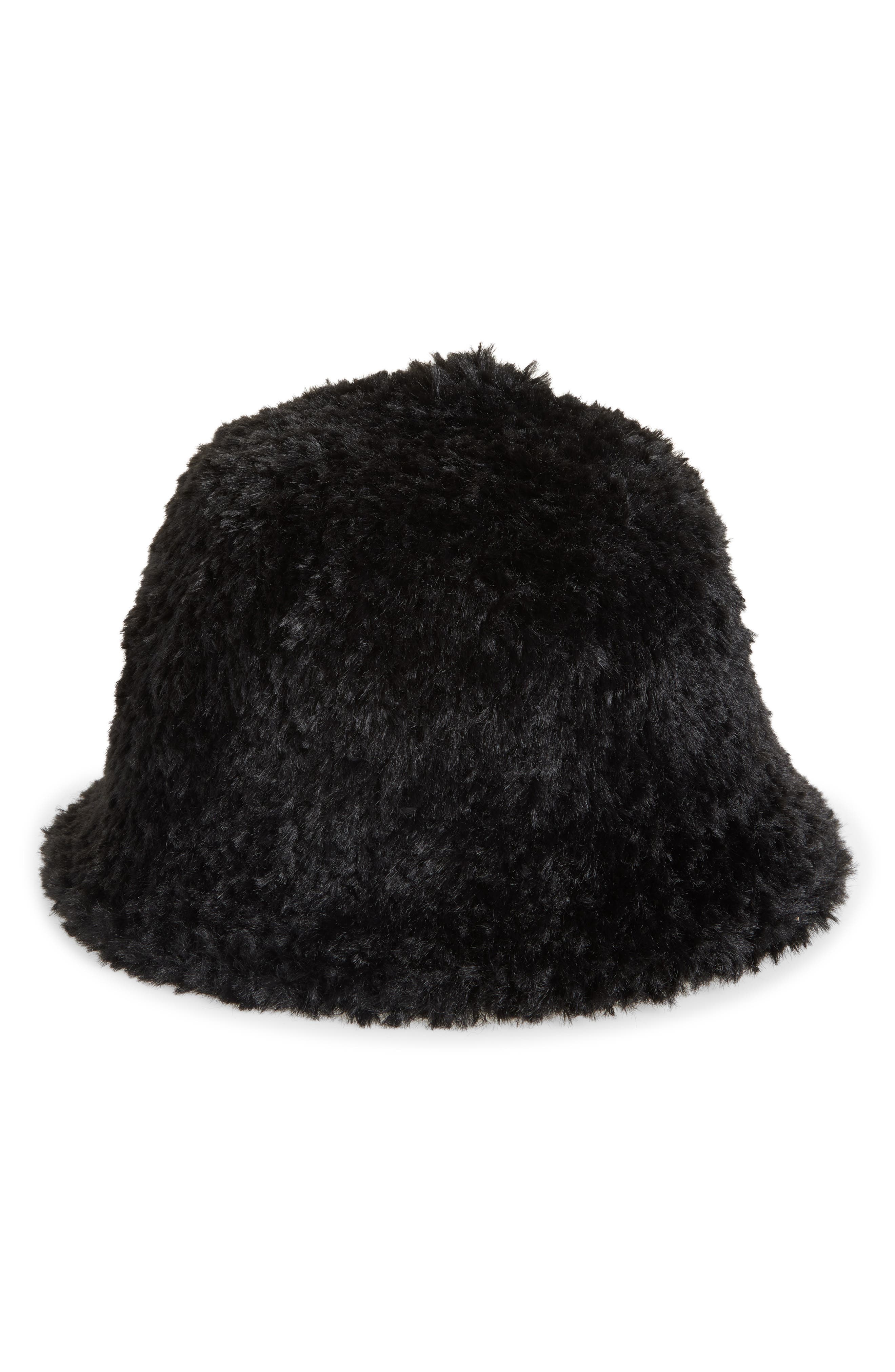 Tasha Soft Faux Fur Bucket Hat