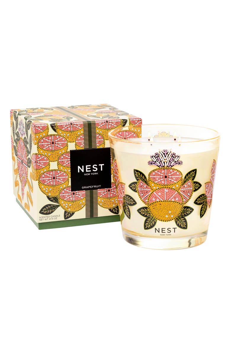 NEST New York Grapefruit Decorative Candle, Alternate, color, 