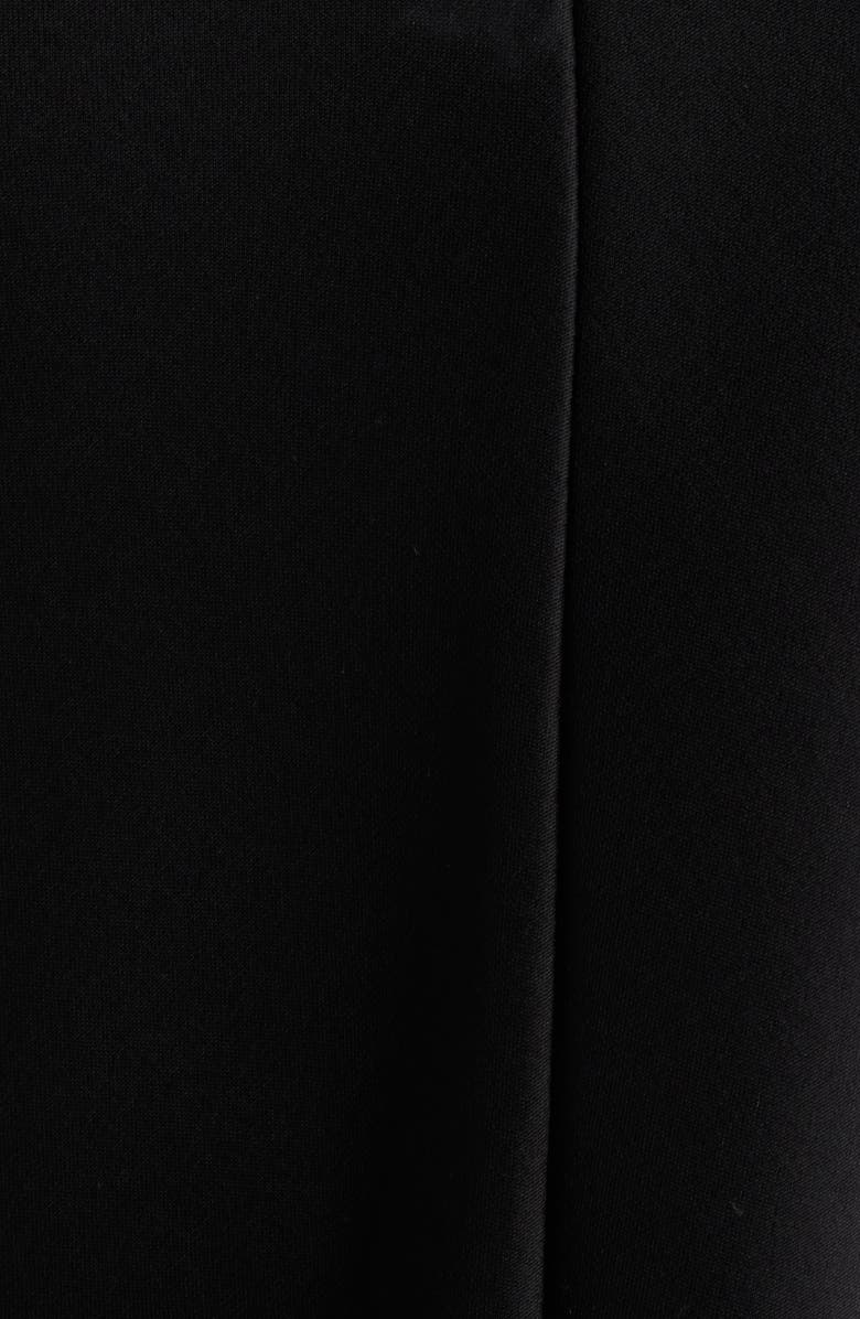 Theory Satin Twist Neck Top, Alternate, color, Black - 001