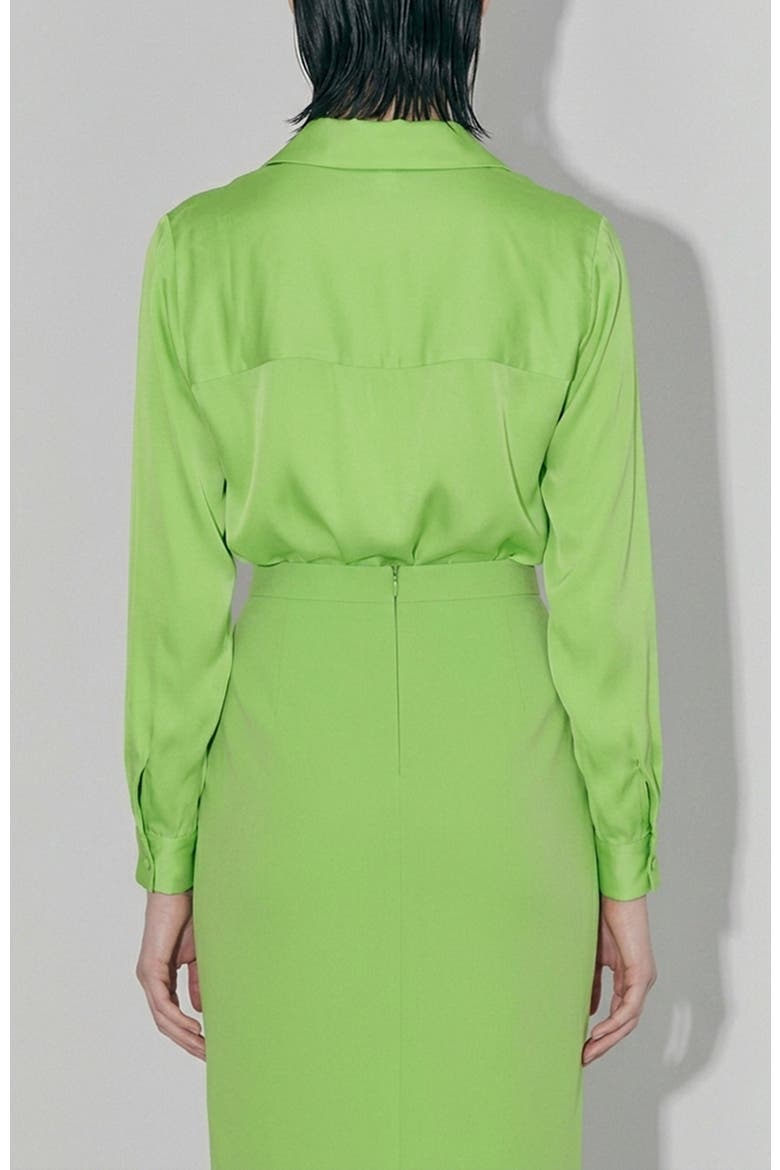 Evil Eye Blouse, Alternate, color, Paradise Green