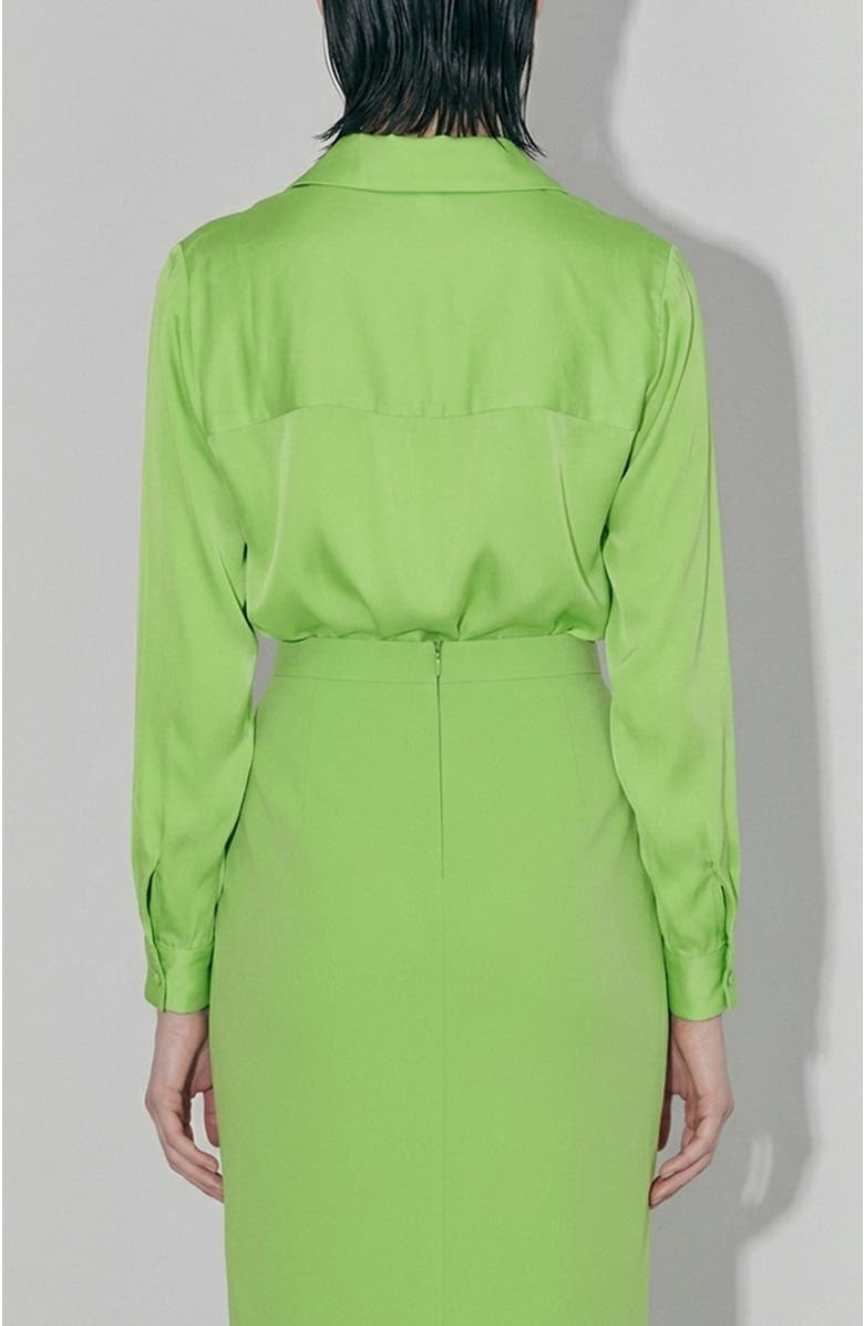 AS by DF Evil Eye Blouse, Alternate, color, Paradise Green