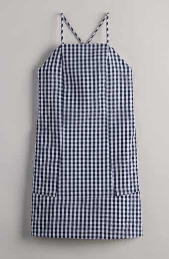 Kids' Gingham Apron Dress