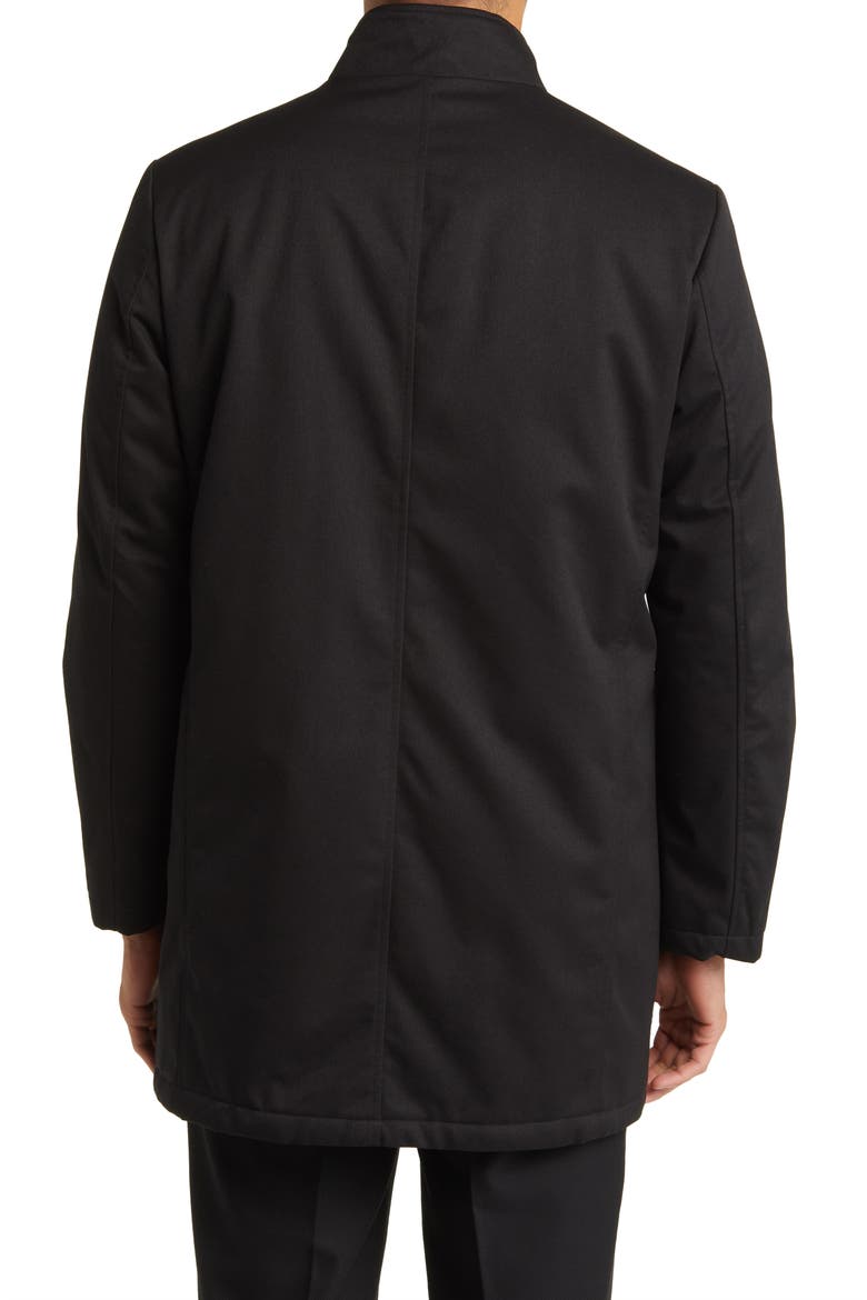 Bryce Technical All Weather Water Resistant Coat, Alternate, color, BLACK