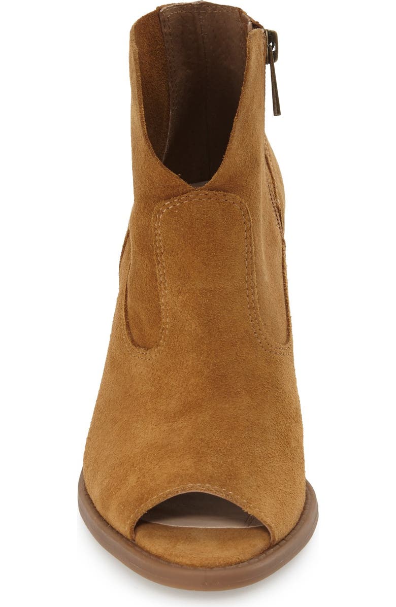 Jessica Simpson Open Toe Zip Bootie, Alternate, color,