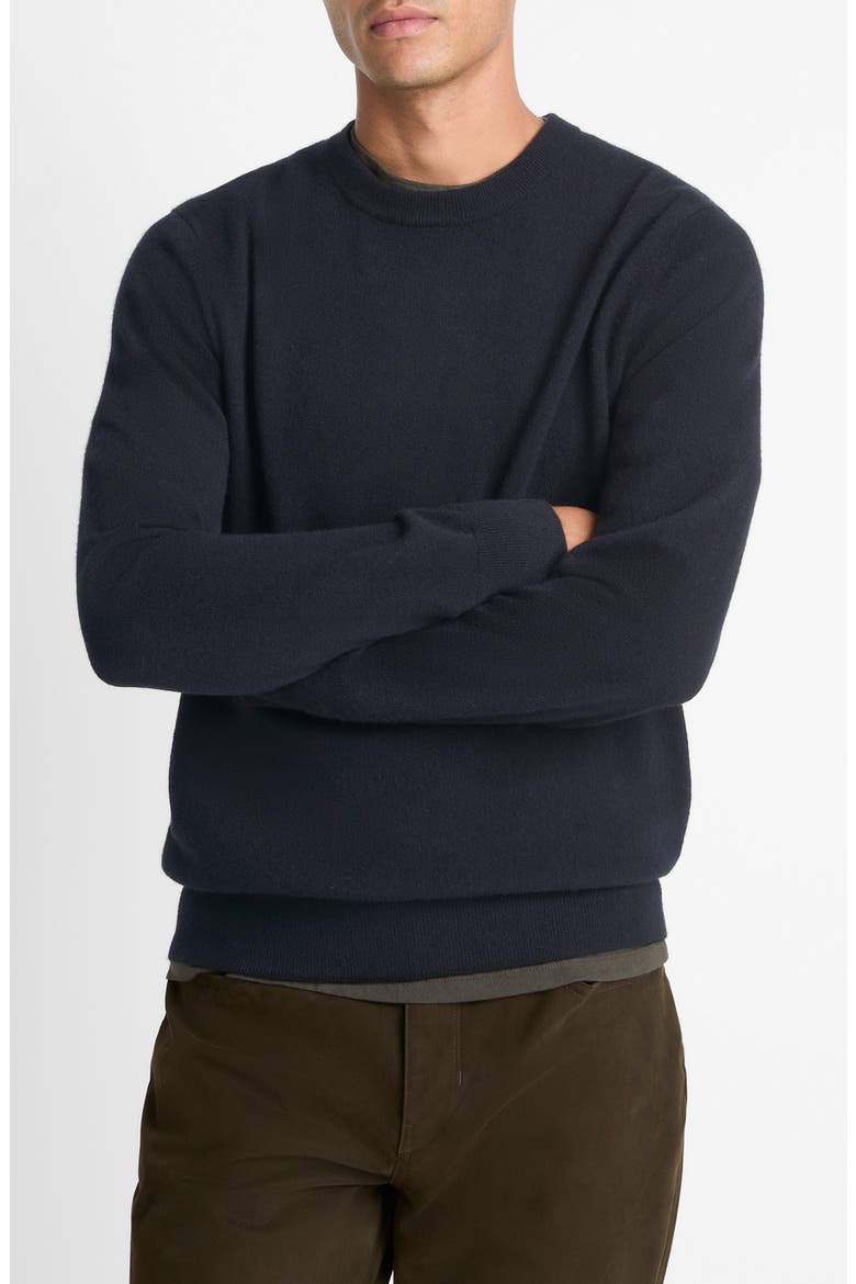 Cashmere Crewneck Sweater, Main, color, COASTAL