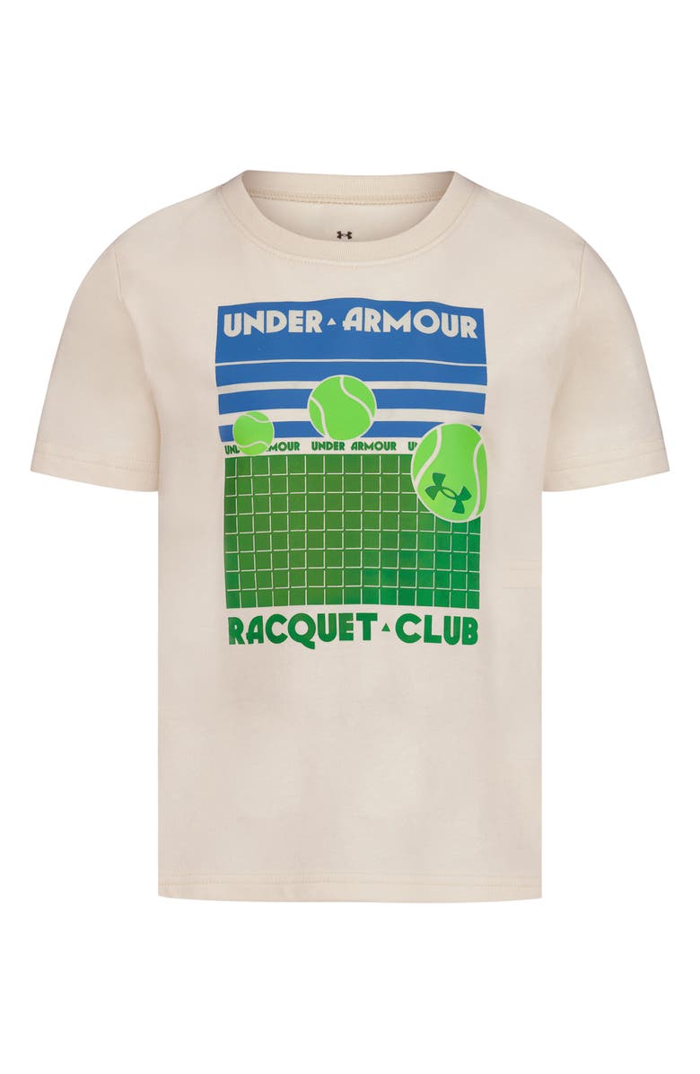 Under Armour Kids' Racquet Club Performance T-Shirt, Main, color, Stone