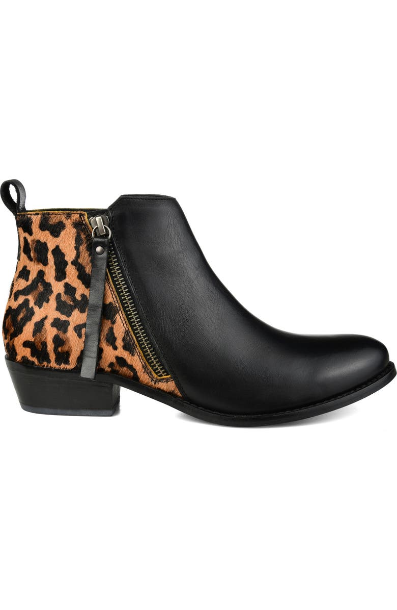 Journee Collection JOURNEE Shalece Calf Hair Bootie, Alternate, color,