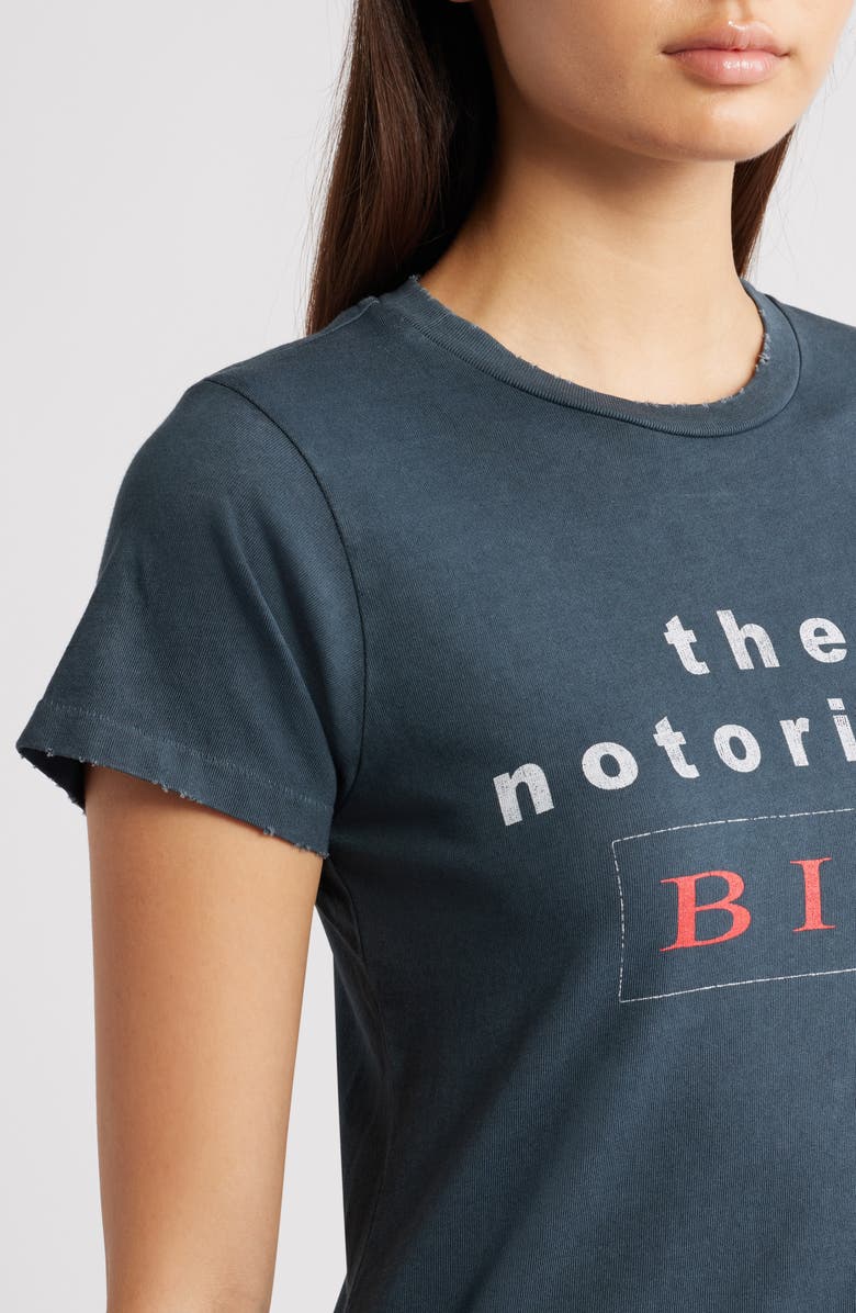 Daydreamer Notorious BIG Cotton T-Shirt, Alternate, color, Vintage Black