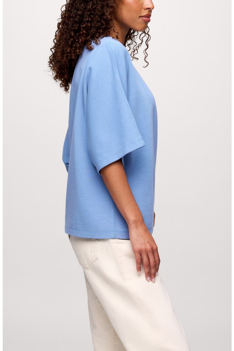 Street Cotton Blend T-Shirt, Alternate, color, WASHED HARBOR
