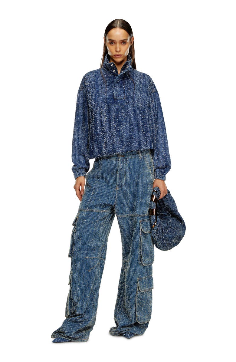 DIESEL<sup>®</sup> D-Flow-S Half-Zip Pullover, Alternate, color, 