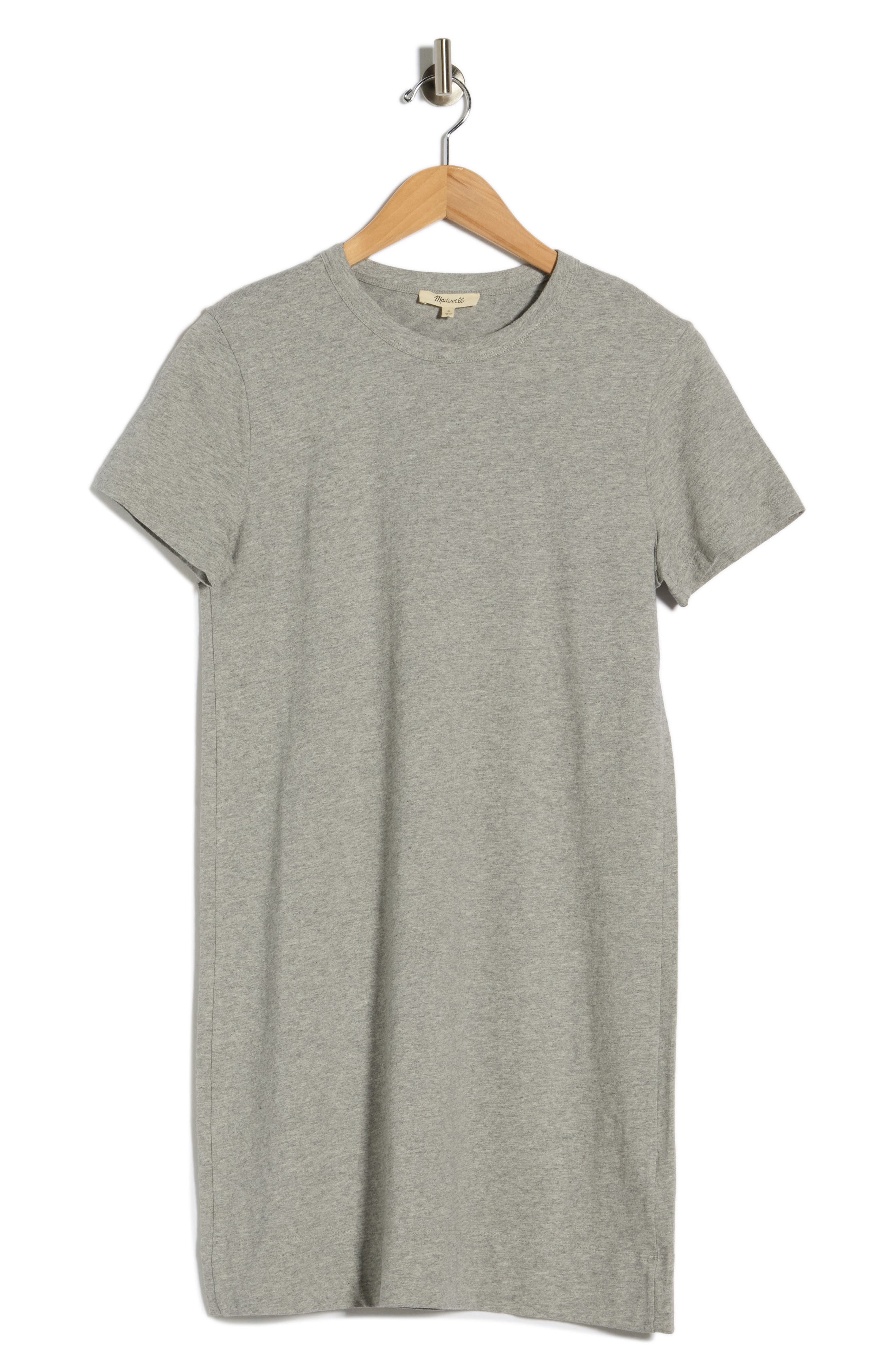 madewell tee shirt dress Crewneck Maxi T-Shirt Dress in Compact Cotton