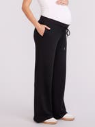 MOTHERHOOD MATERNITY Under the Belly Wide Leg Sweatpants