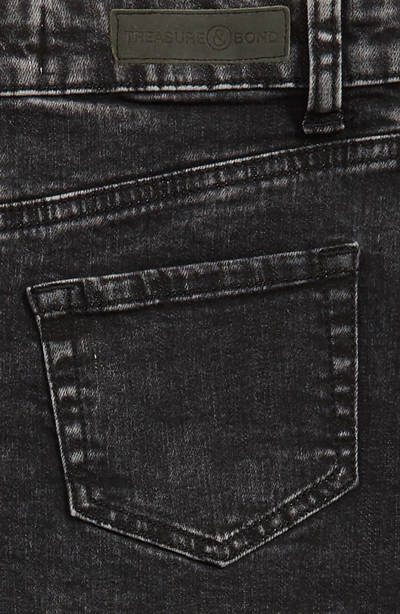 Treasure & Bond Wrap Denim Skirt, Alternate, color,