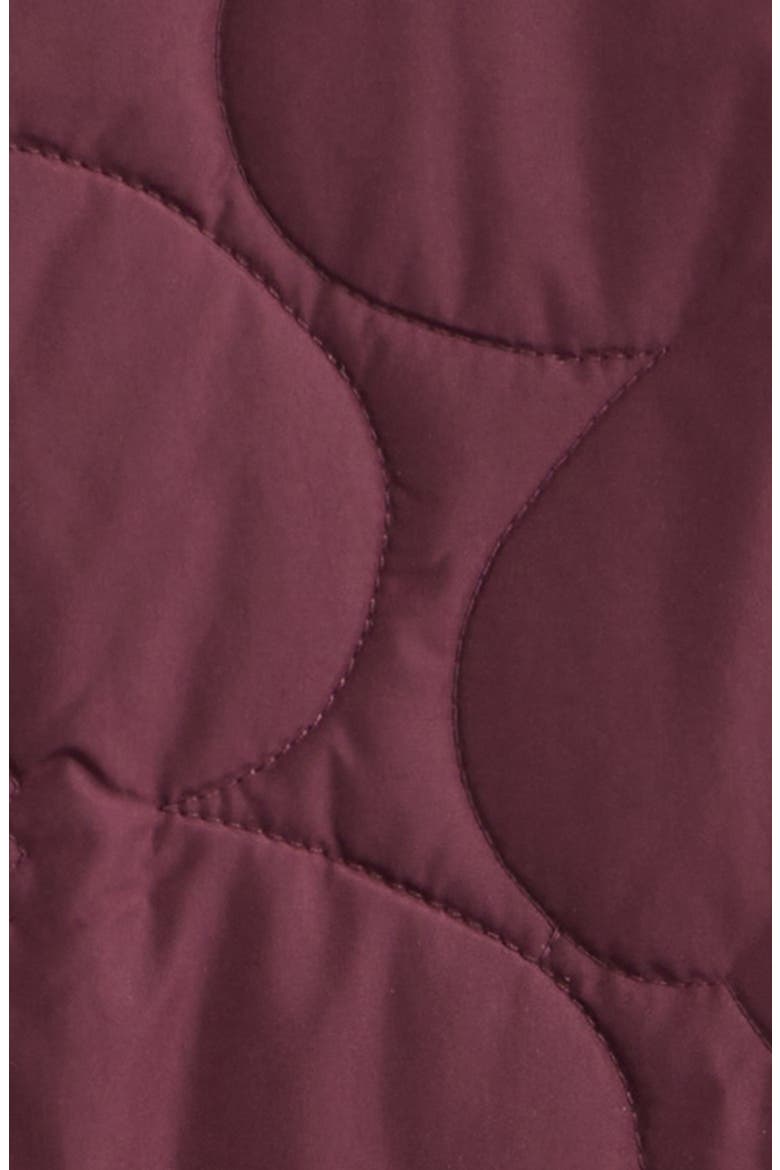 Unikko Lightweight Padded Jacket, Alternate, color, WINE RED