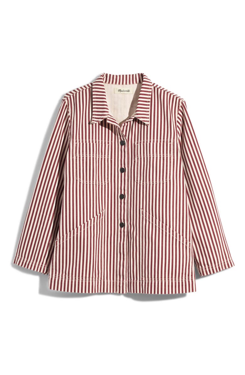 Madewell Denim Patch Pocket Chore Coat, Alternate, color,