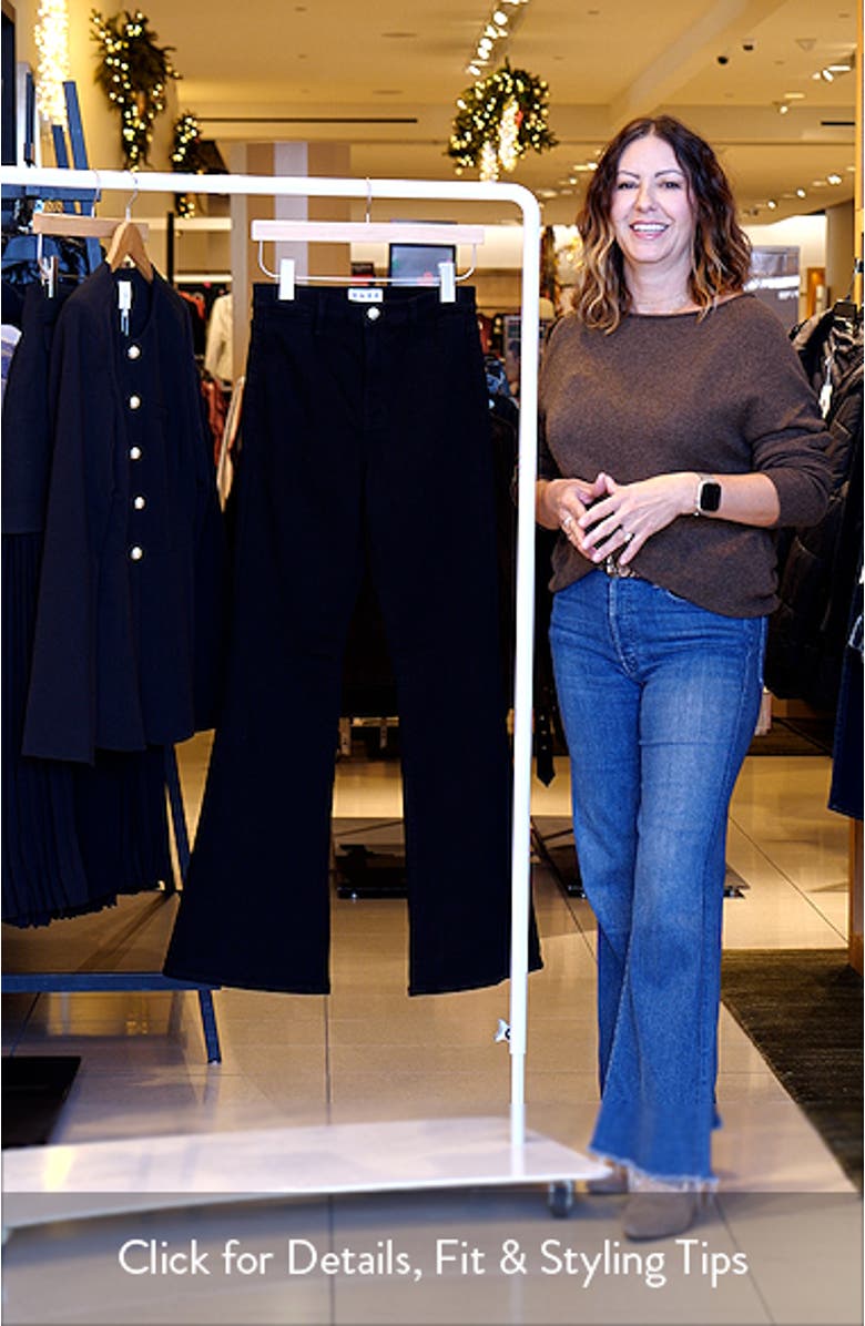 Sunset High Waist Flare Jeans, sales video thumbnail