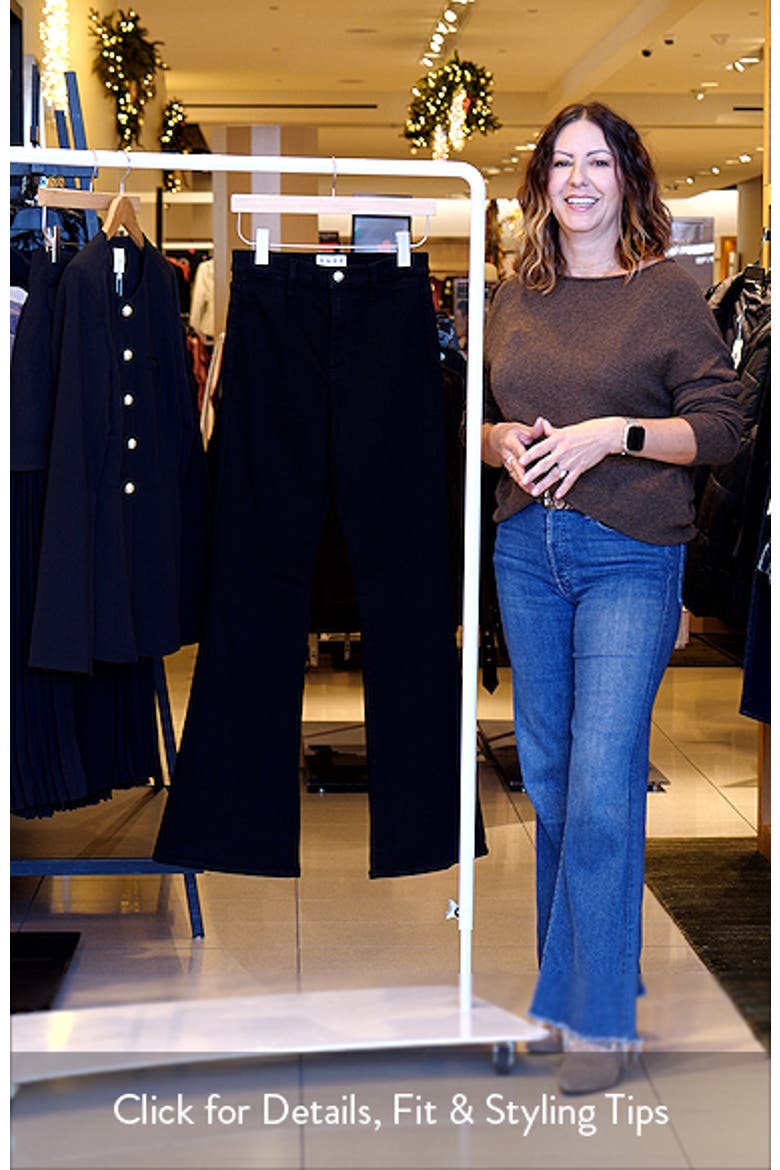 Sunset High Waist Flare Jeans video