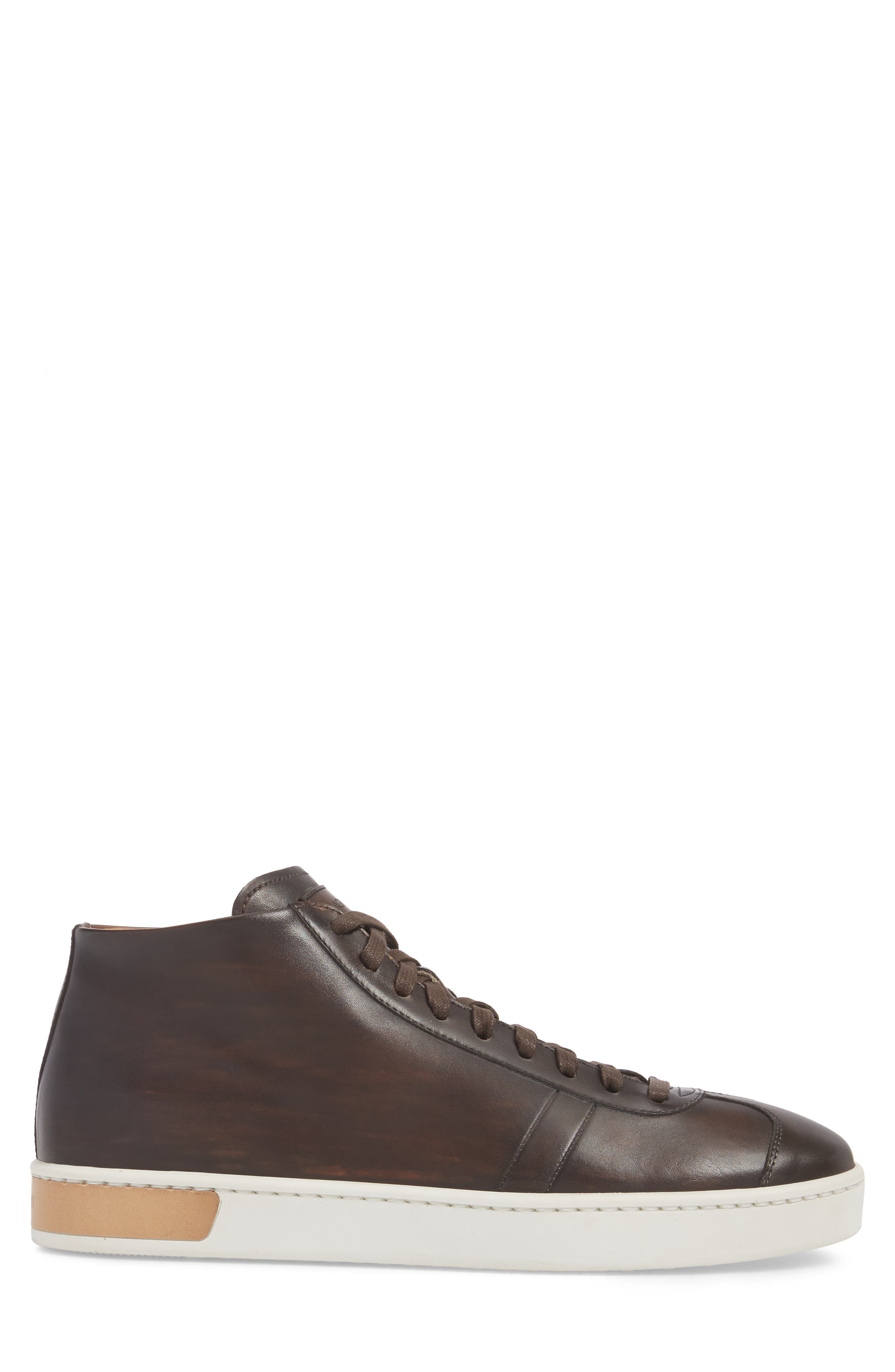 Magnanni Gunner Mid Top Sneaker, Alternate, color, 