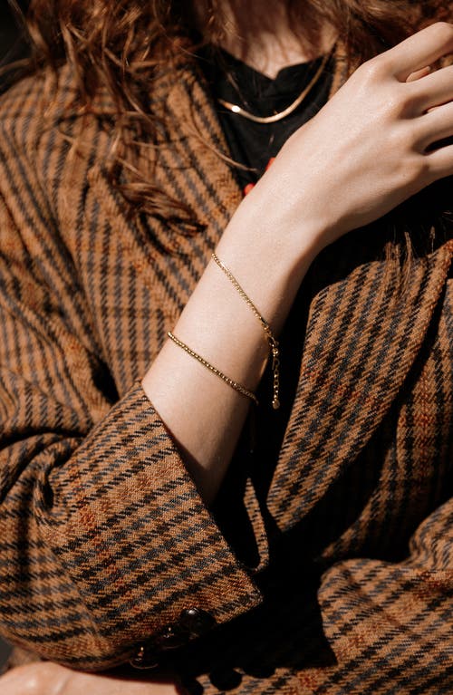 Vincero The Beaded Chain Bracelet In Gold