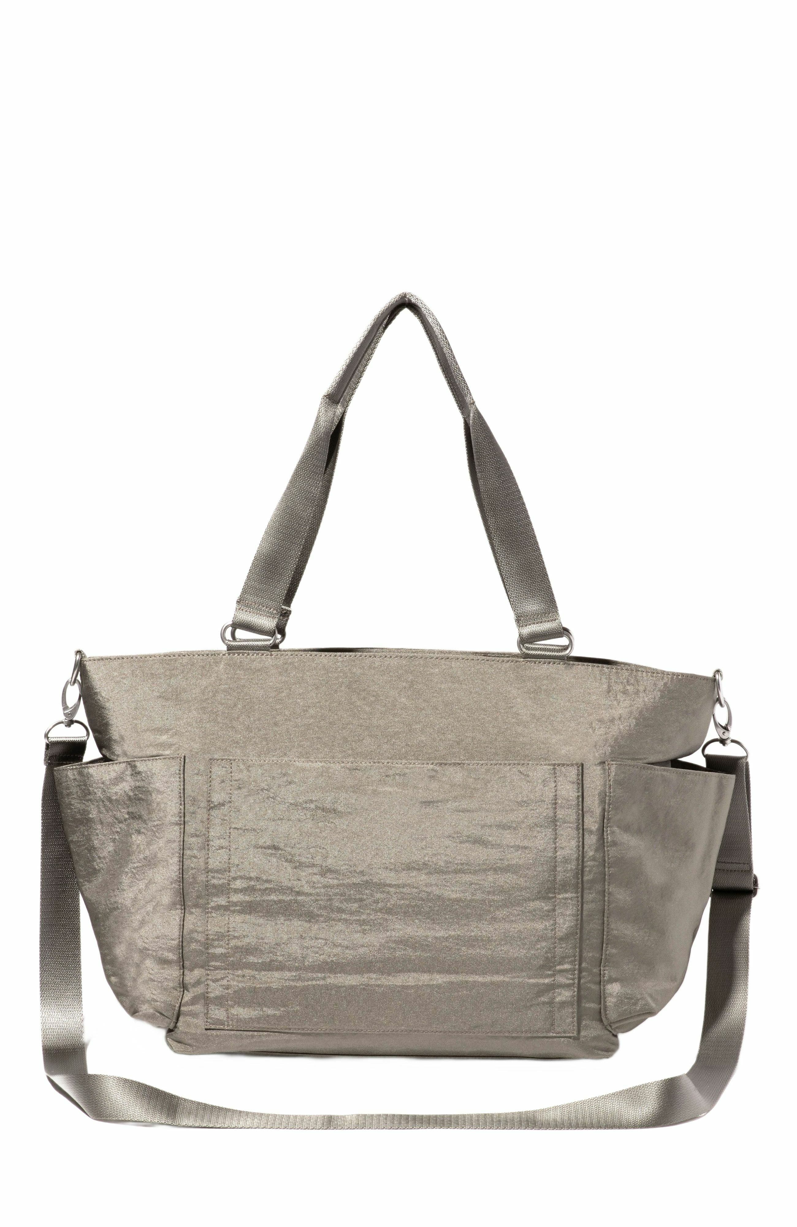 BAGGALLINI Modern Avenue Crossbody Tote Bag, Alternate, color, Sterling Shimmer