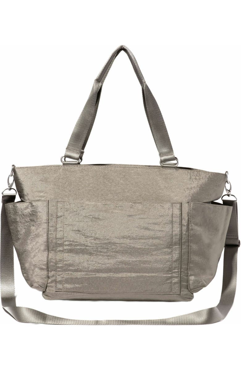 BAGGALLINI Modern Avenue Crossbody Tote Bag, Alternate, color, Sterling Shimmer