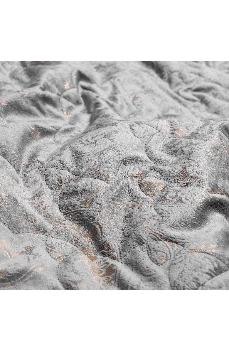 Togas Caselli Bedcover, Alternate, color, Grey