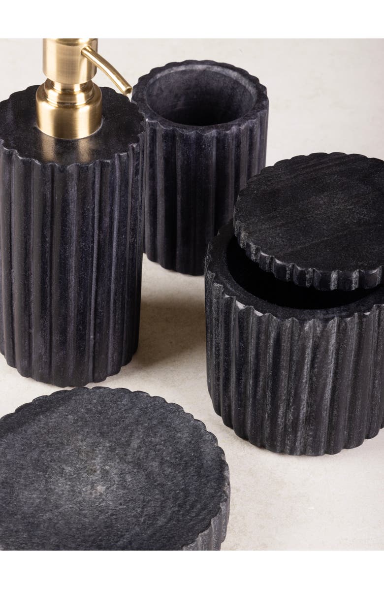 GAURI KOHLI Roksana Bath Accessories, Alternate, color, Black