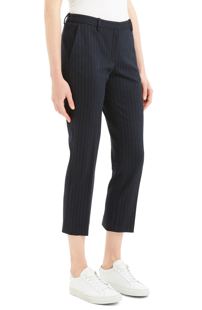 Theory Stripe Tailored Pants, Alternate, color,