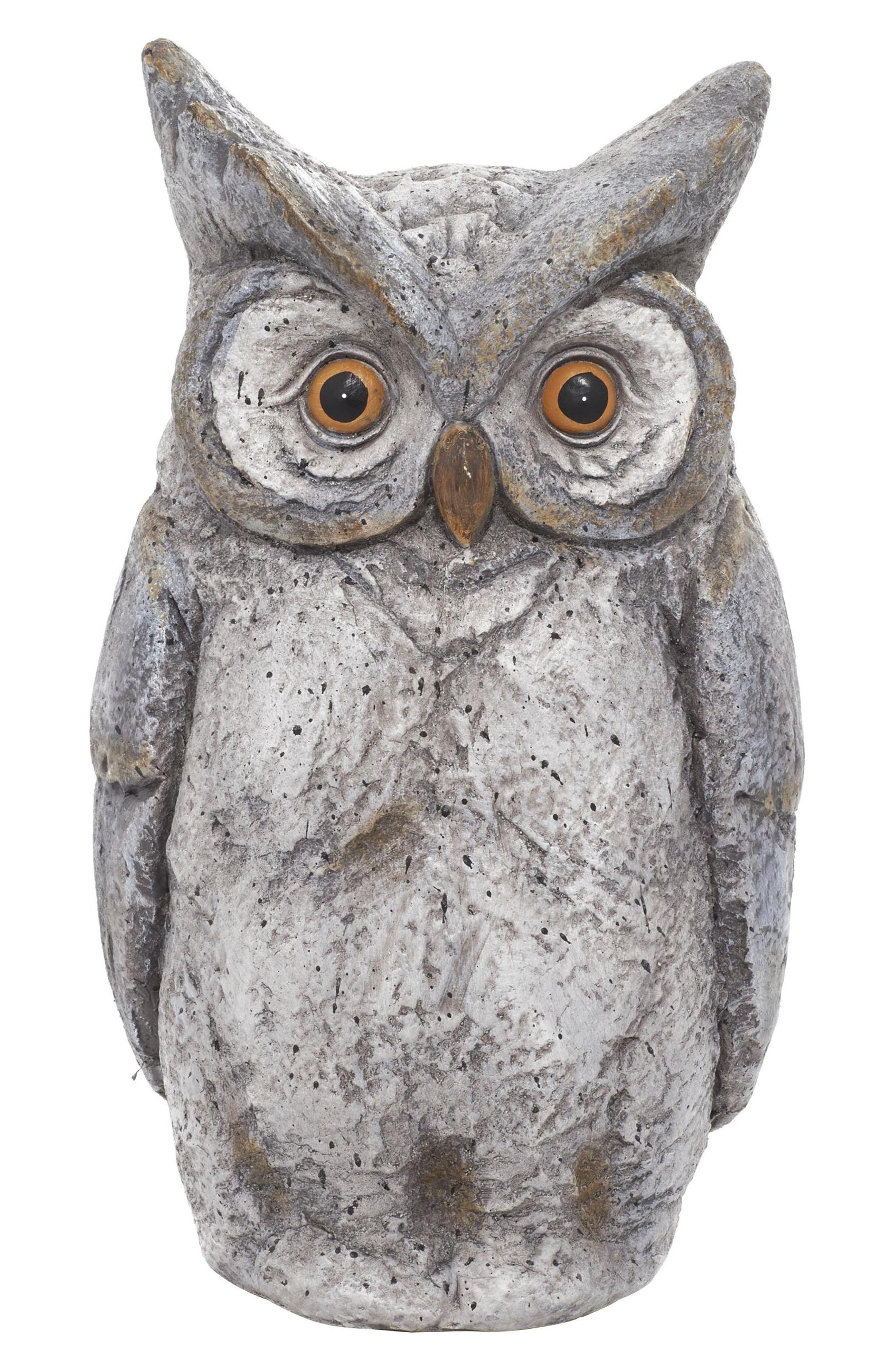 Country Owl Garden Statue