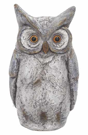 Country Owl Garden Statue