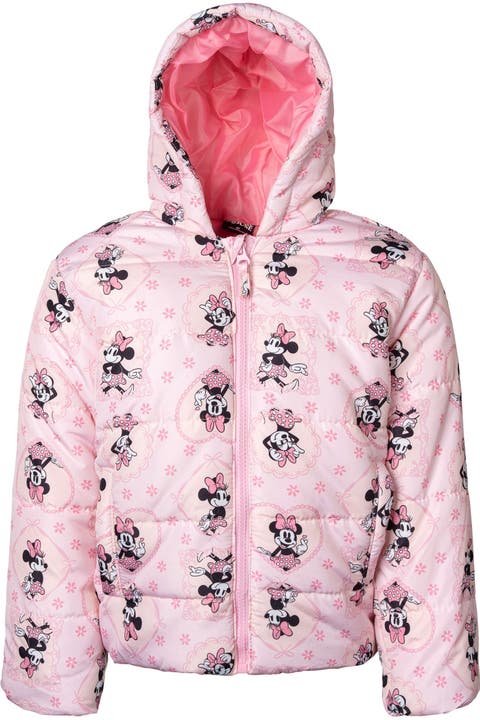 Minnie Mouse Hooded Puffer Jacket (toddler & Little Kid)