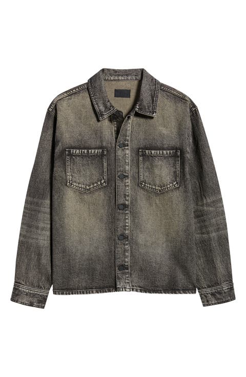 Norris Washed Denim Shirt Jacket
