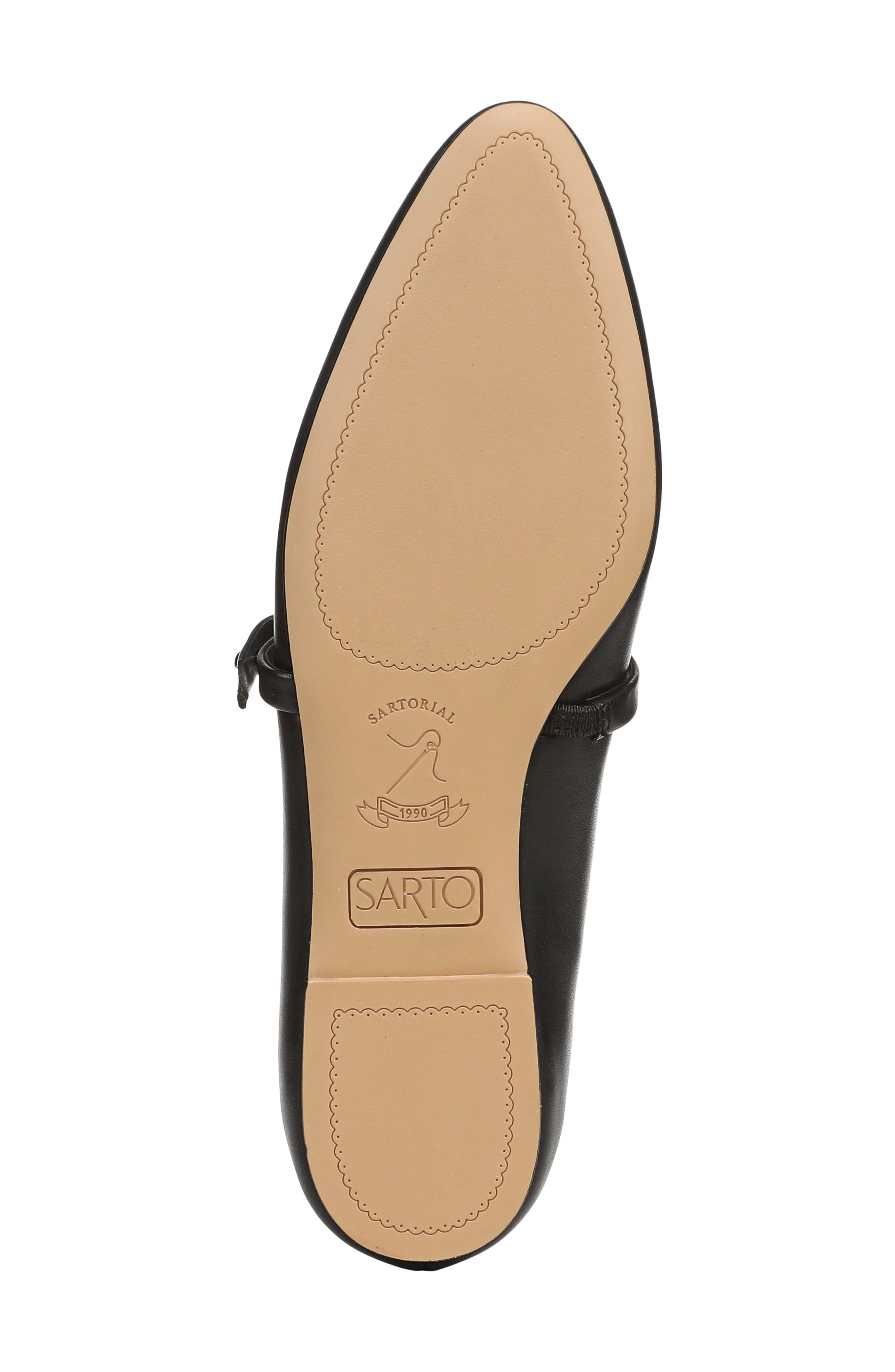 Rubina Flat, Alternate, color, BLACK LEATHER