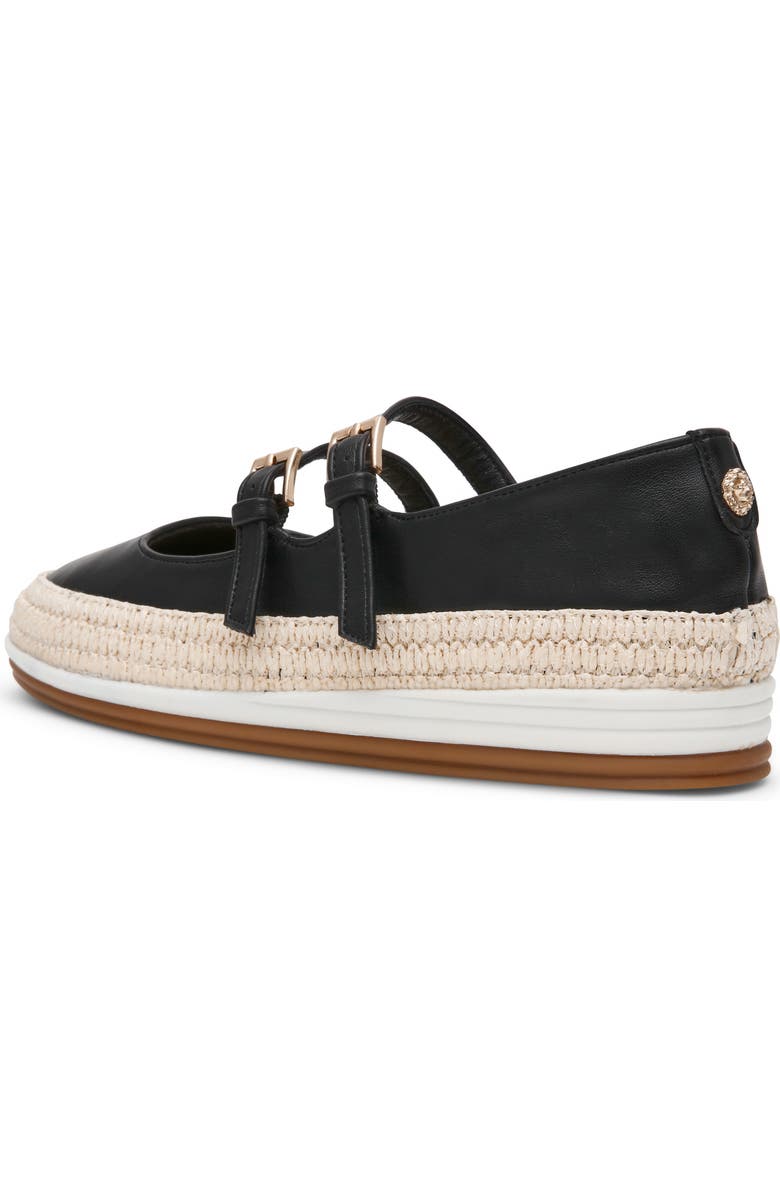 Anne Klein Jasiel Mary Jane Flat, Alternate, color, Black Pu