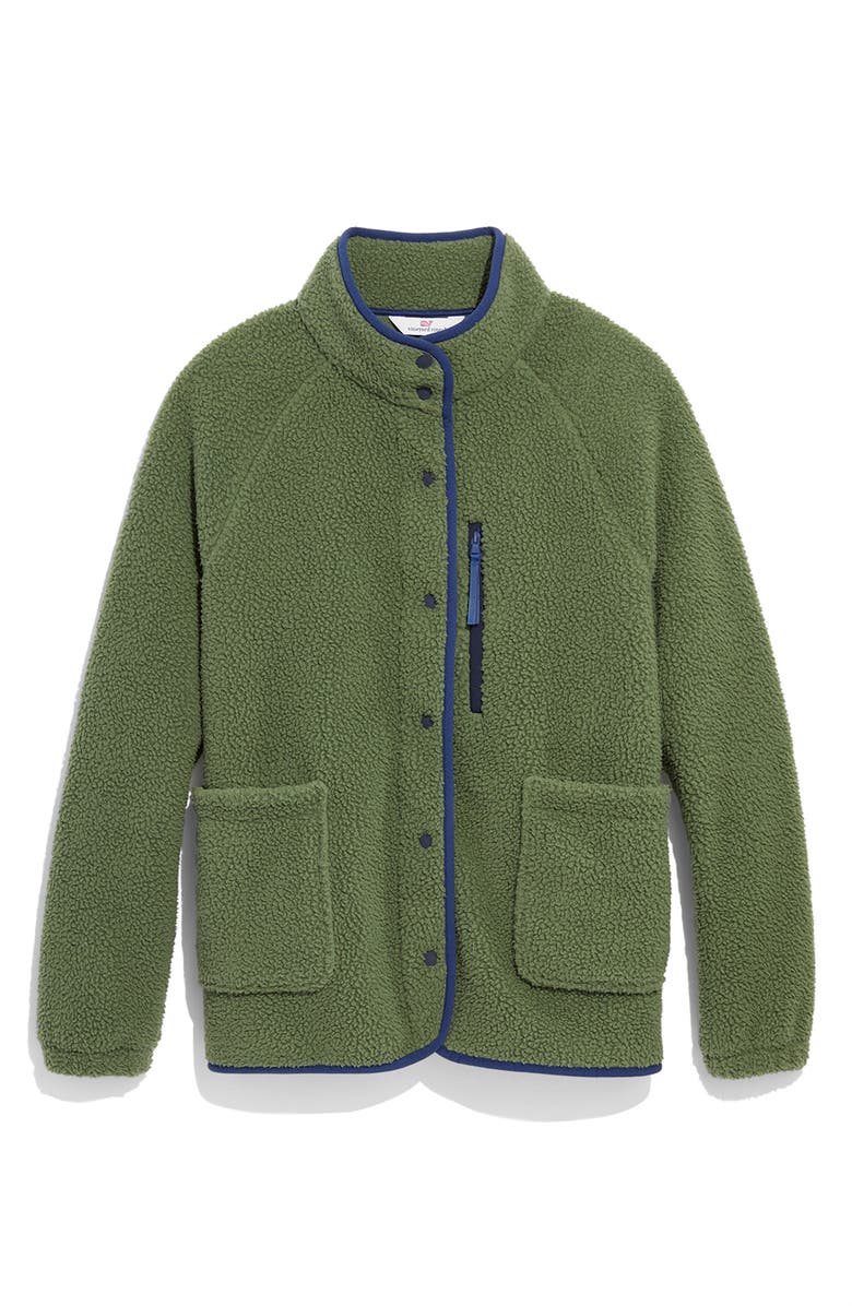 vineyard vines Cozy Fleece Jacket, Main, color, 