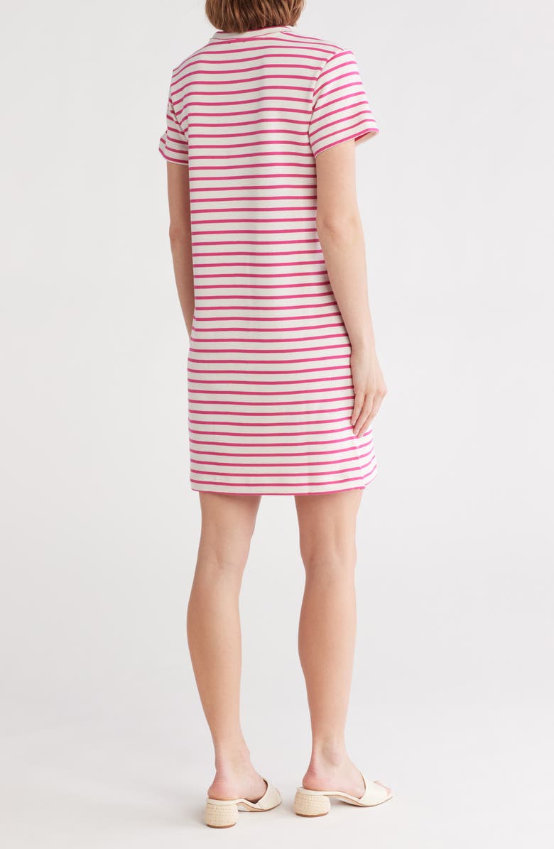 Splendid Royale Stripe Cotton Blend T-Shirt Dress, Alternate, color, Fiore Stripe