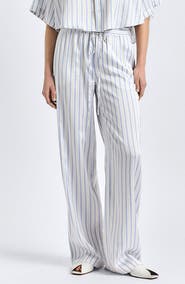 Derek Lam 10 Crosby Aurely Drawstring Wide Leg Pants