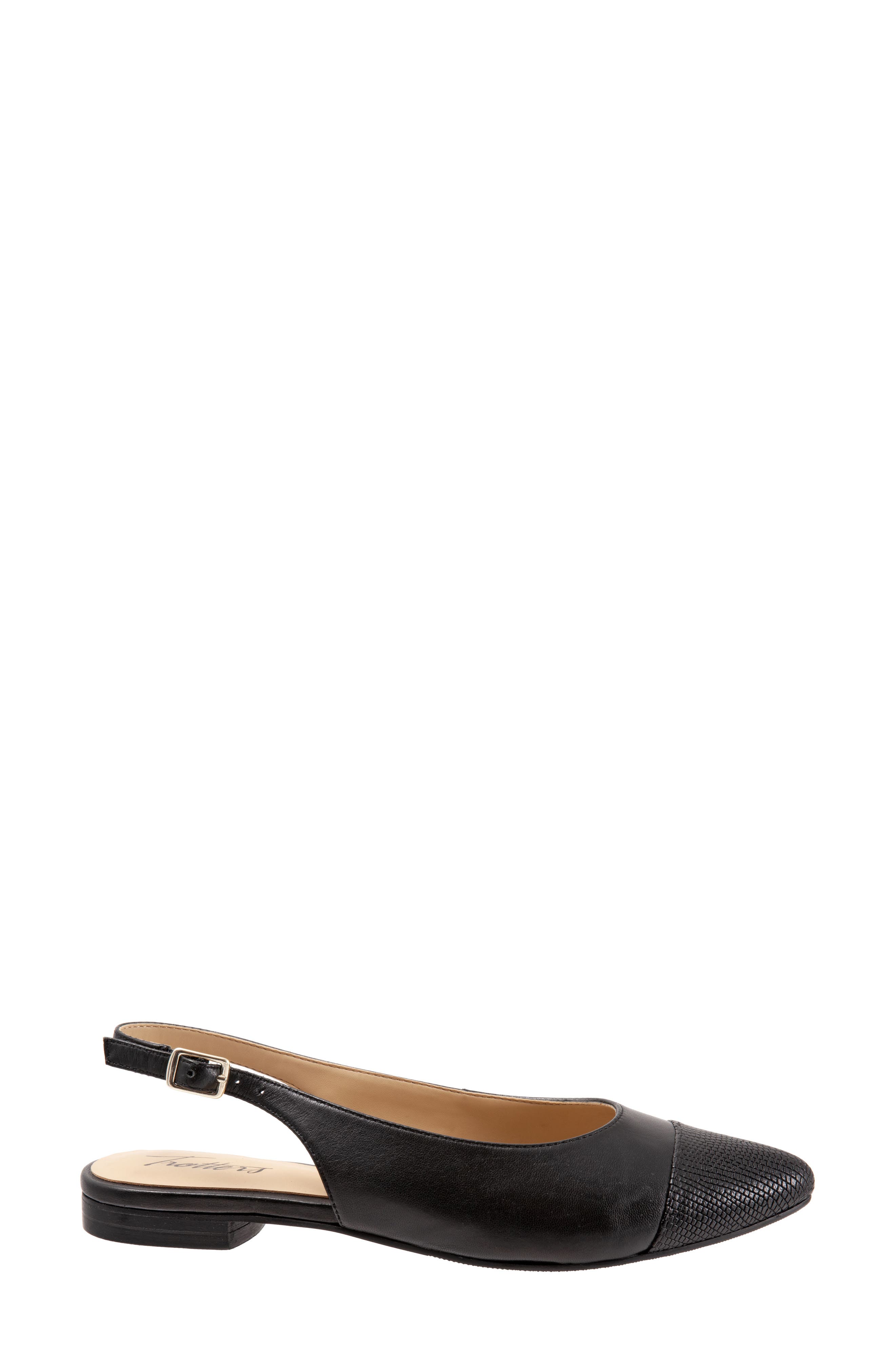 Trotters Halsey Slingback Flat, Alternate, color, 