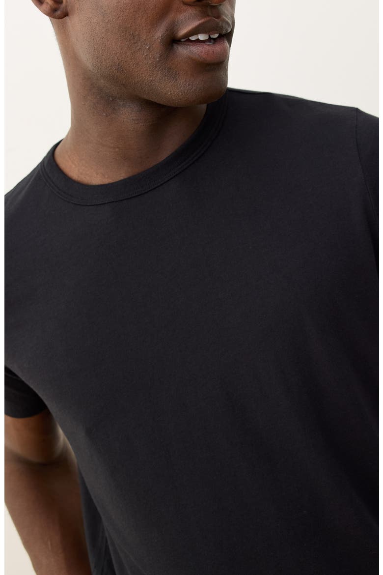 Signature Crewneck T-Shirt, Alternate, color, BLACK