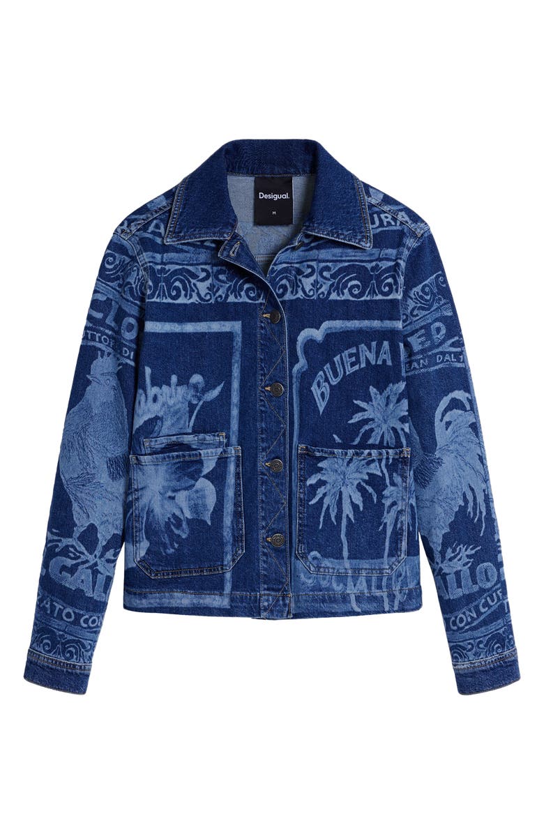 Desigual Trucker Jacket, Alternate, color,