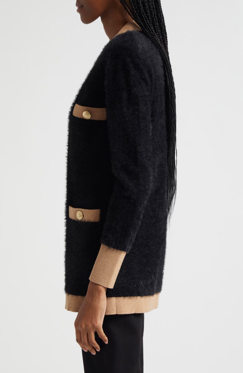 L'AGENCE Elin 4-Pocket Cardigan, Alternate, color, 