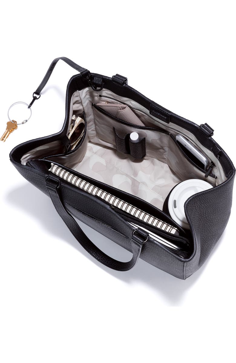 Dagne Dover Medium Allyn Leather Tote, Alternate, color,