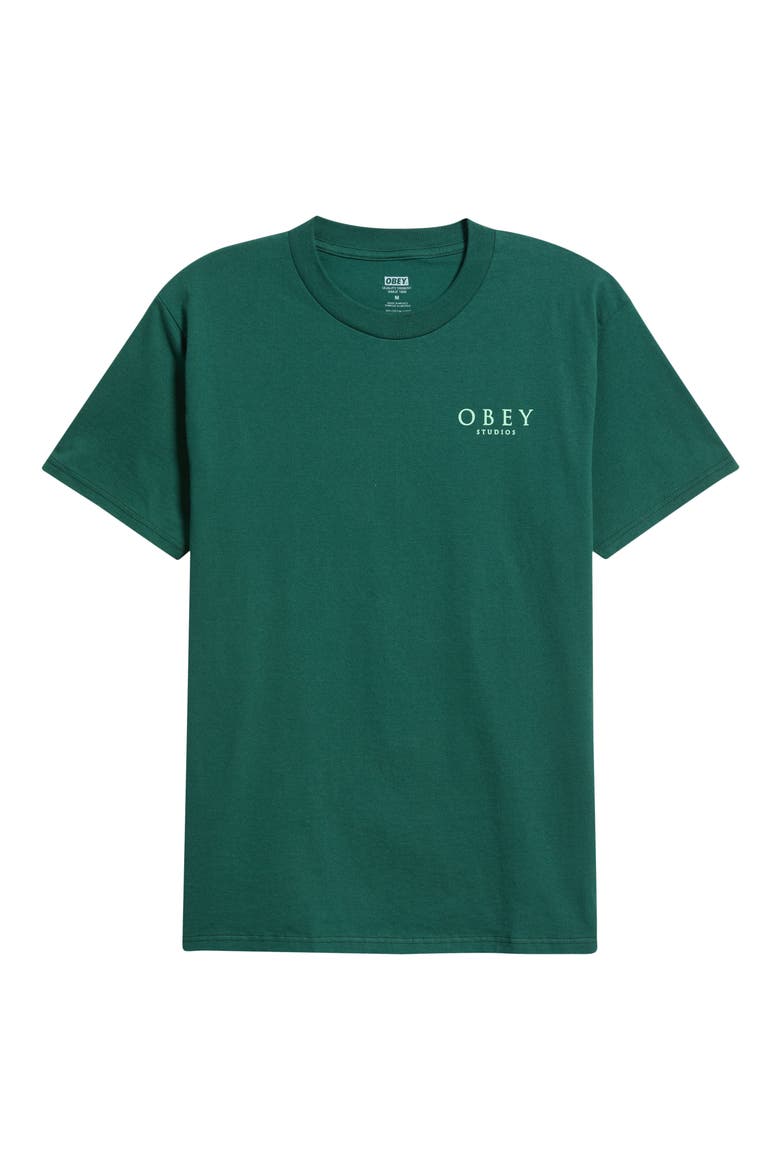 Flores Robus Graphic T-Shirt, Alternate, color, RAINFOREST