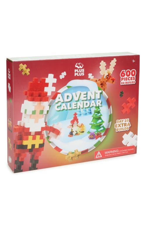 Plus-Plus USA Advent Calendar in Red Multi 