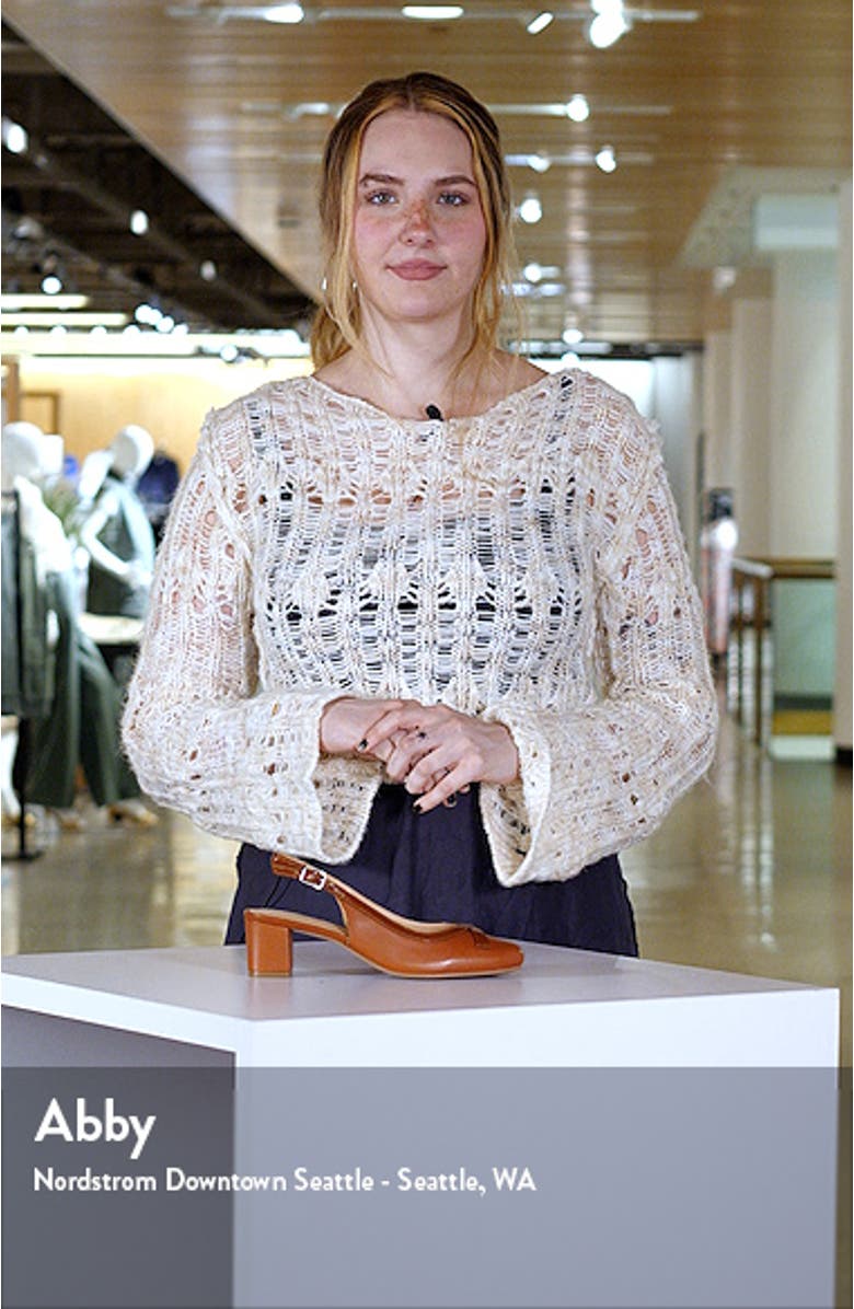 Dalani Slingback Pump, sales video thumbnail