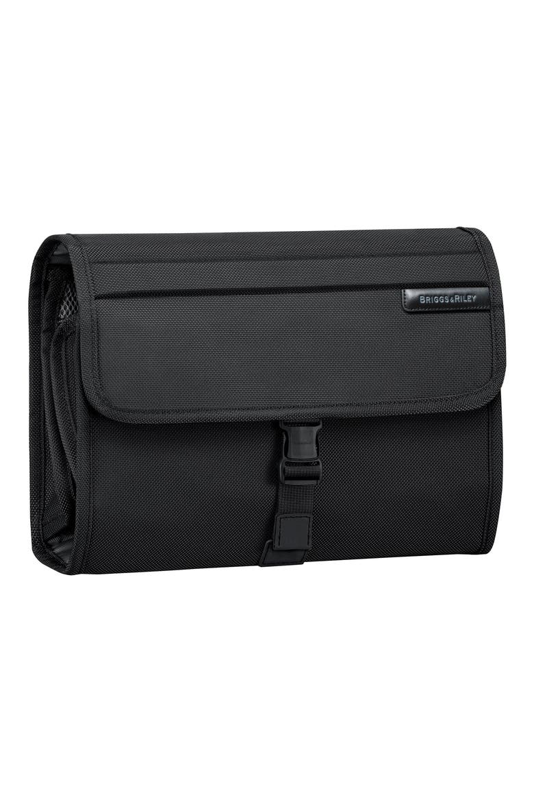 Baseline Deluxe Hanging Toiletry Kit, Alternate, color, BLACK