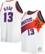 Mitchell & Ness Men's Mitchell & Ness Steve Nash White Phoenix Suns Big & Tall Hardwood Classics 1996/97 Swingman Jersey