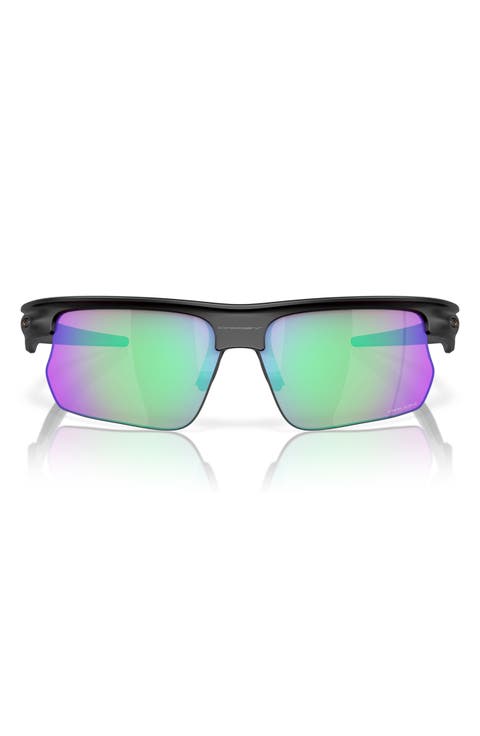 Bisphaera 68mm Prizm™ Gradient Oversize Polarized Rectangular Sunglasses